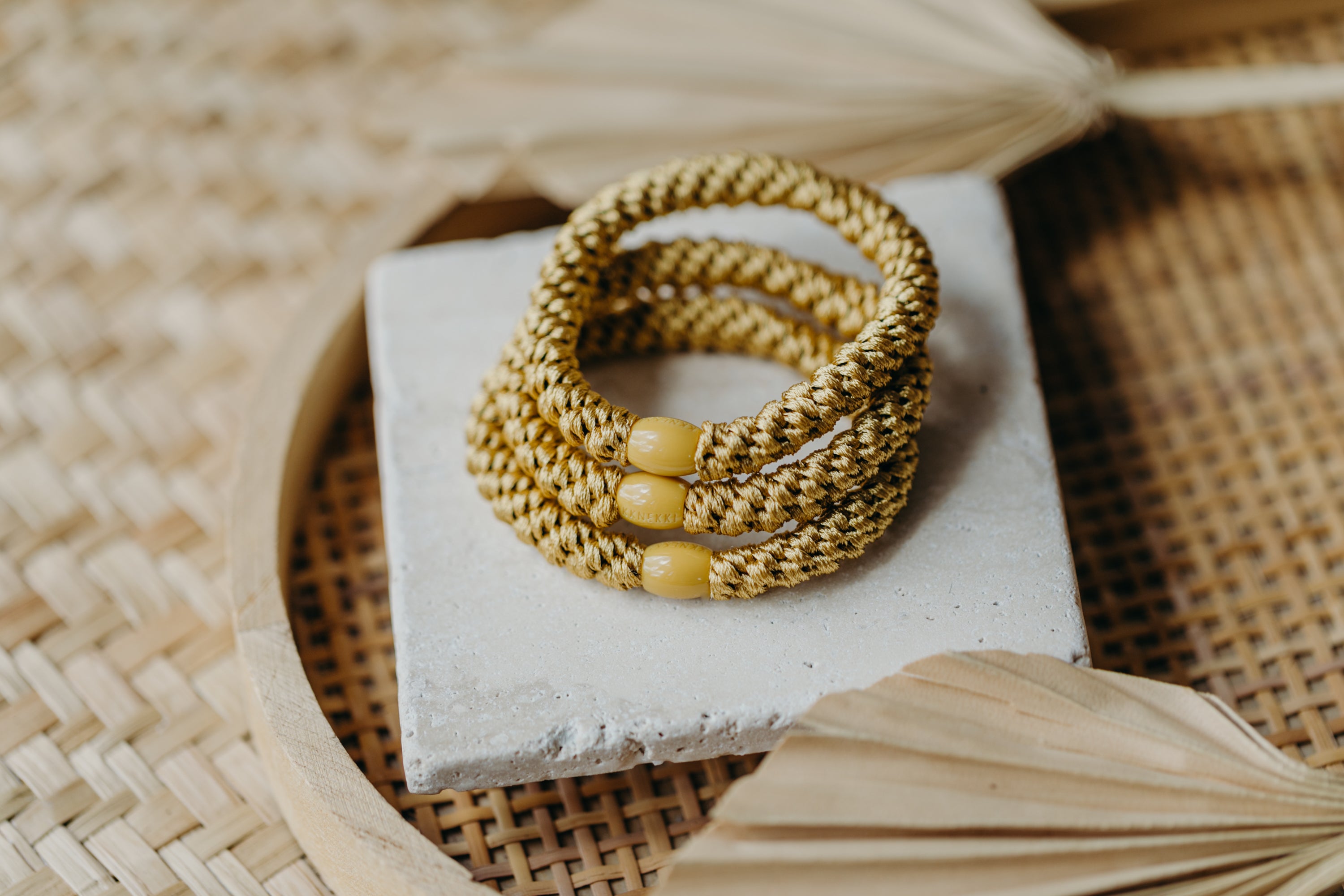 KKNEKKI Hair Tie Linen