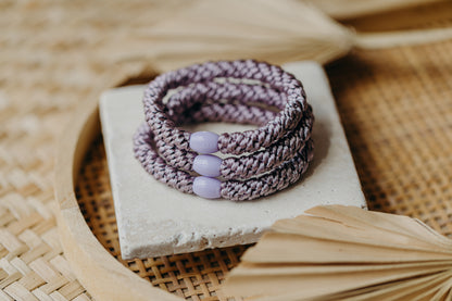 KKNEKKI Hair Tie Linen