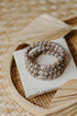 KKNEKKI Haargummi Rosegold Cameo Glitter Mix