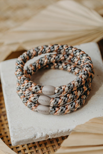 KKNEKKI Hair Tie Linen