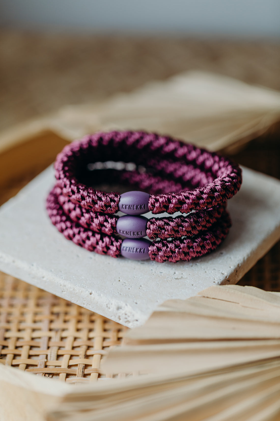 KKNEKKI Hair Tie Linen