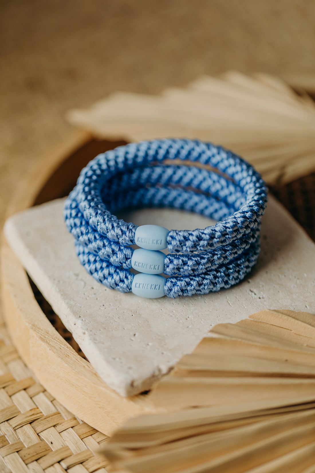 KKNEKKI Hair Tie Sky Blue