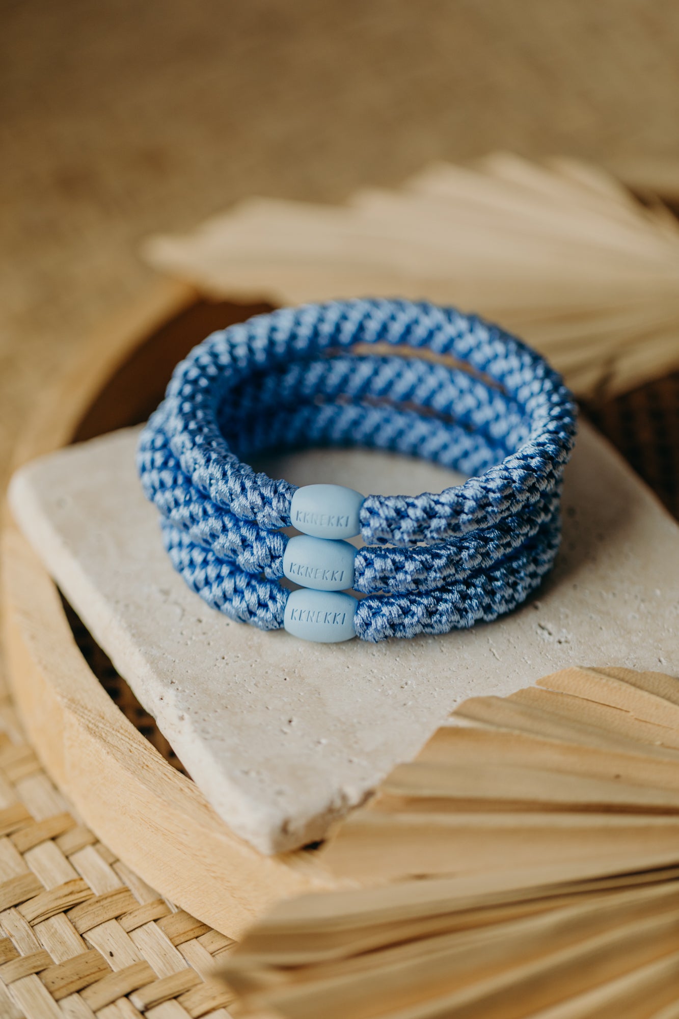 KKNEKKI Hair Tie Sky Blue