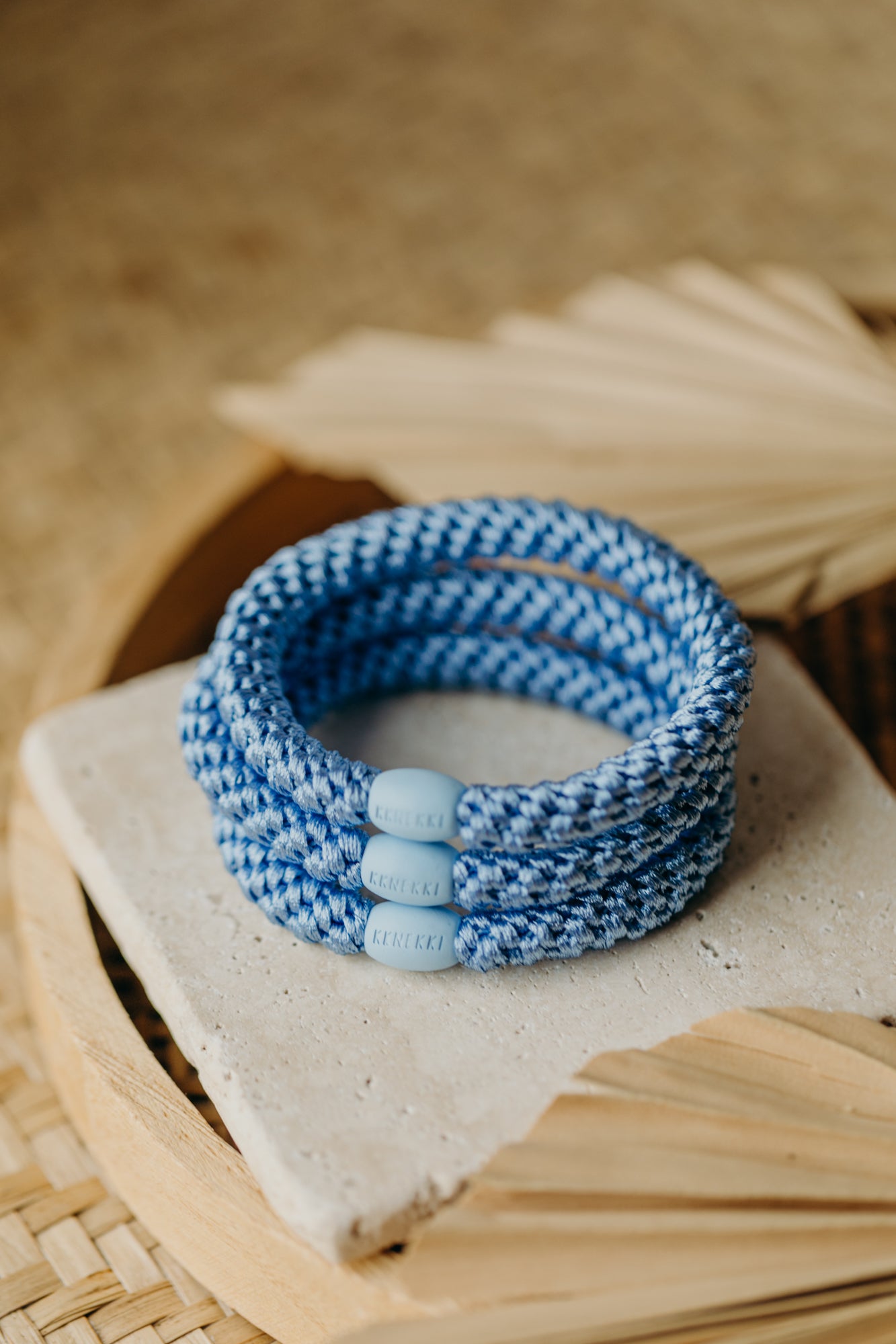 KKNEKKI Hair Tie Sky Blue