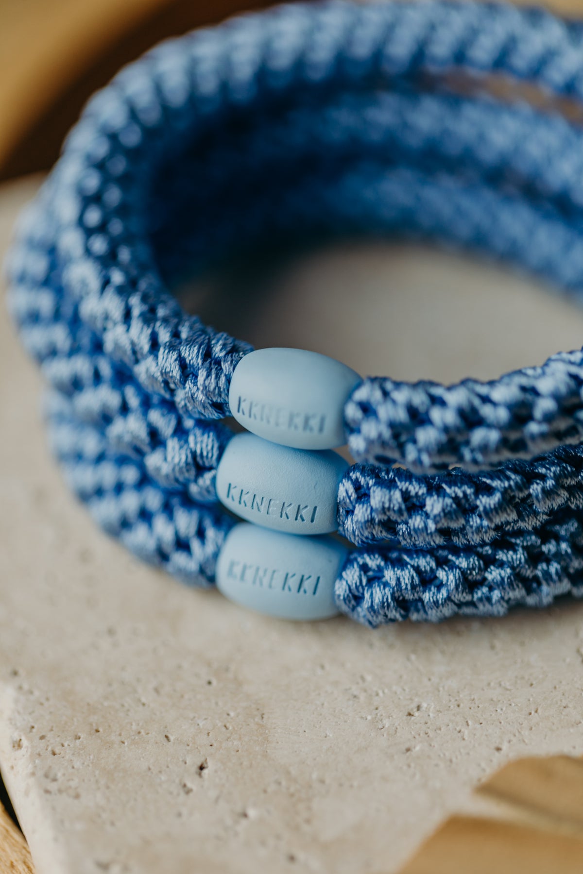 KKNEKKI Haargummi Sky Blue