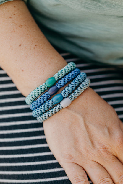 KKNEKKI Haargummi Aqua