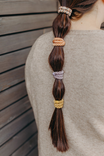 KKNEKKI Hair Tie Linen