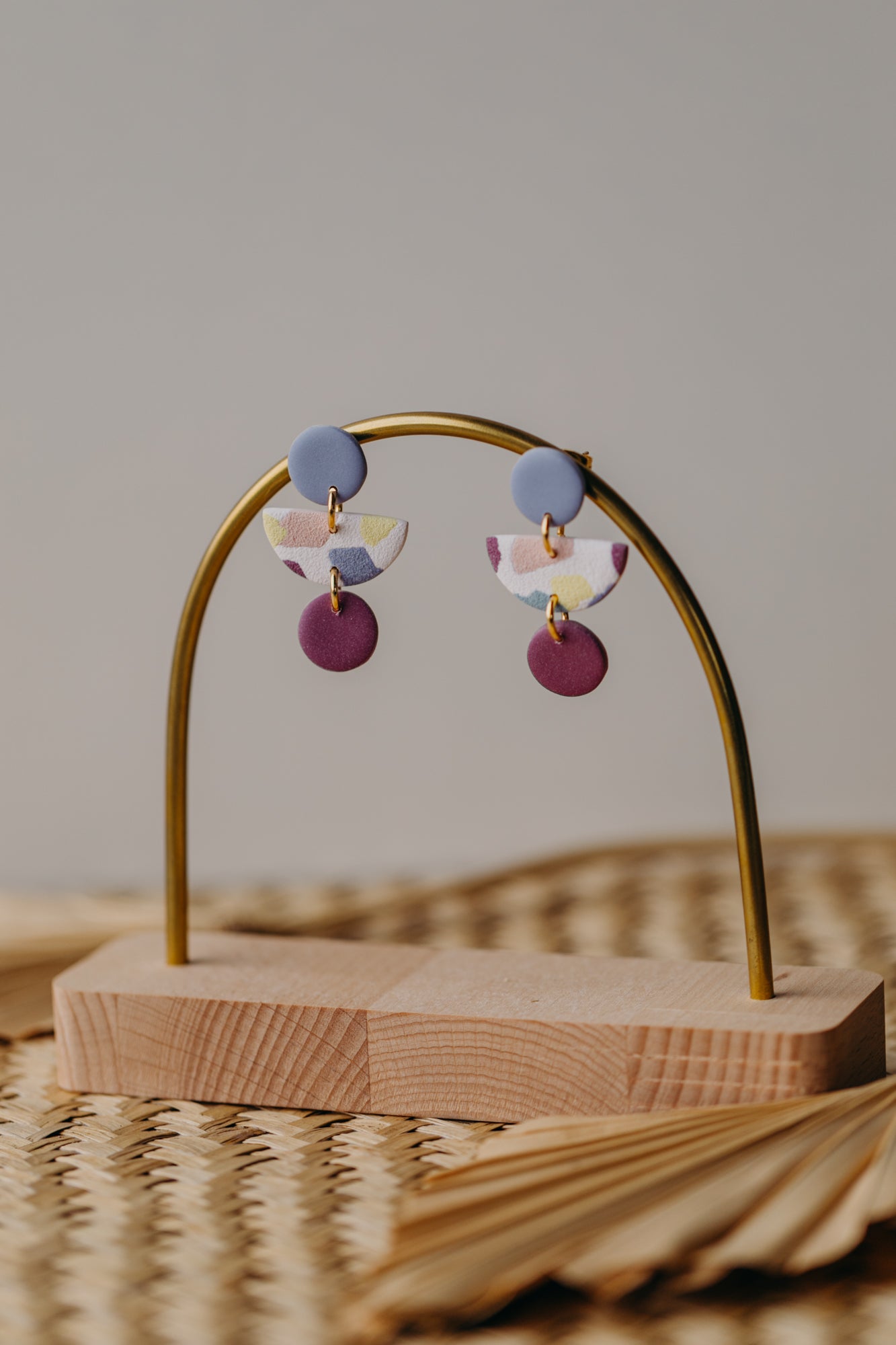 MAILIN - bunte Ohrringe aus Polymer Ton