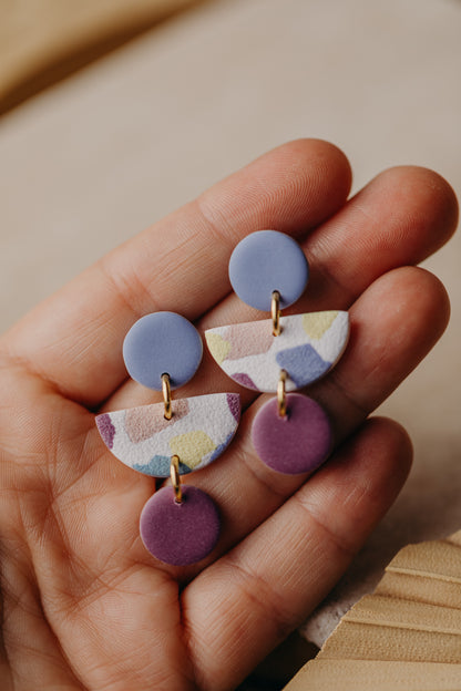 MAILIN - bunte Ohrringe aus Polymer Ton
