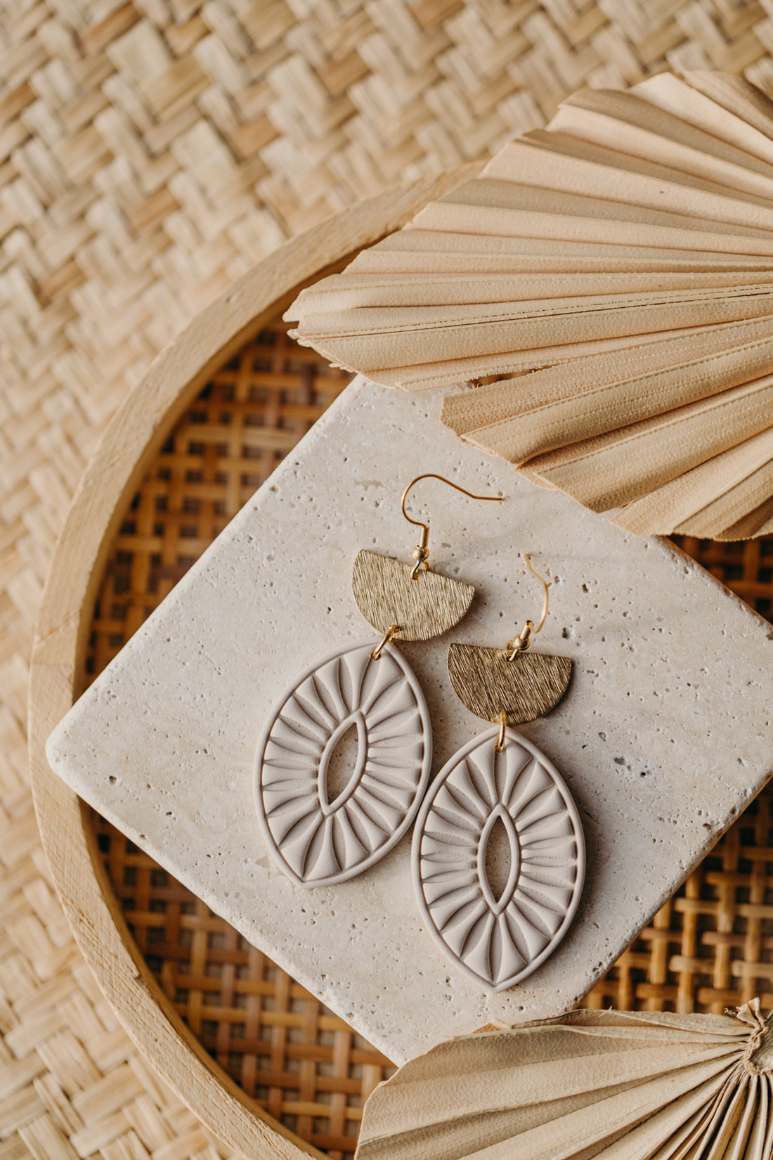 MILIE - bright large statement earrings