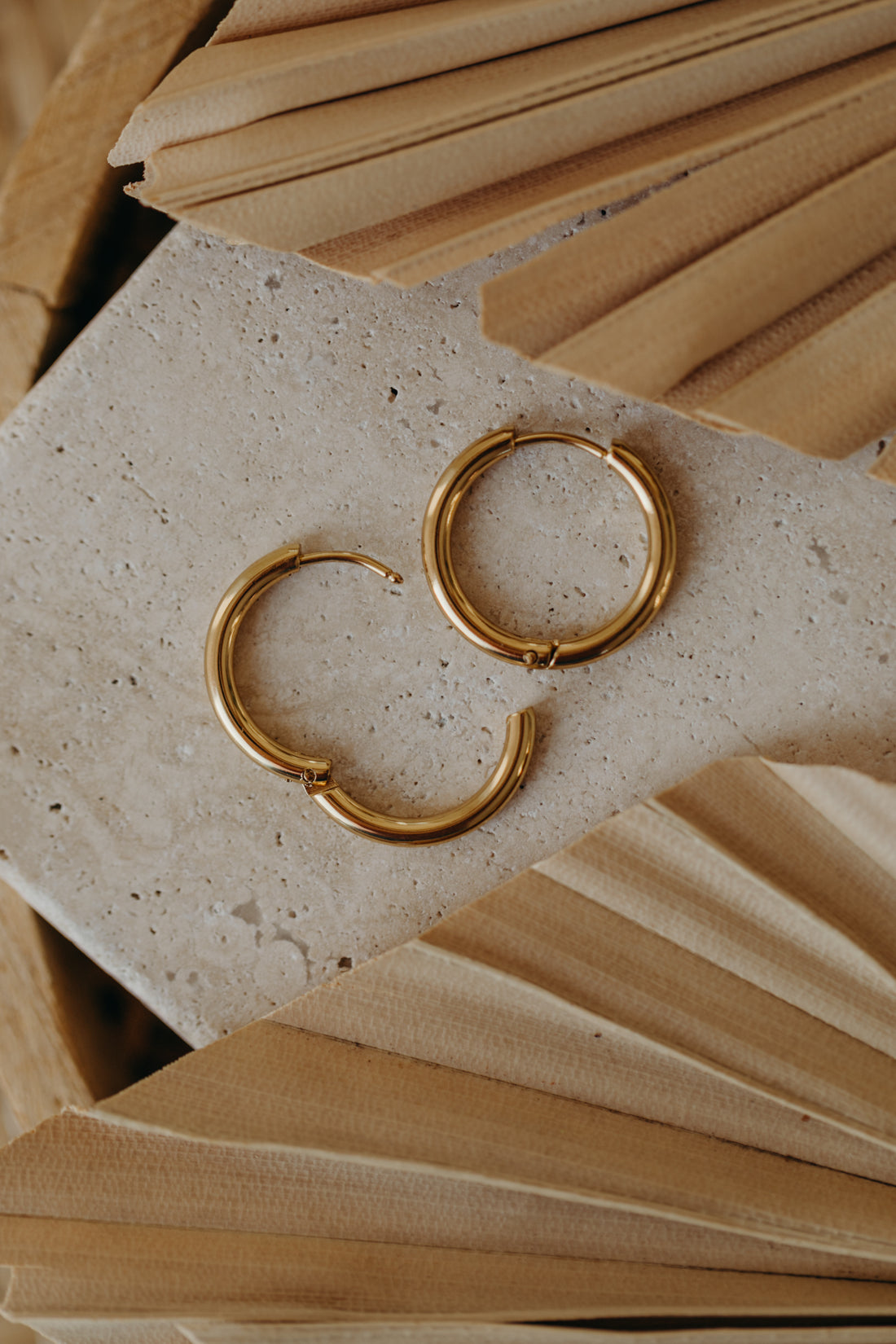 Mix&amp;Match Creolen aus Edelstahl rund 