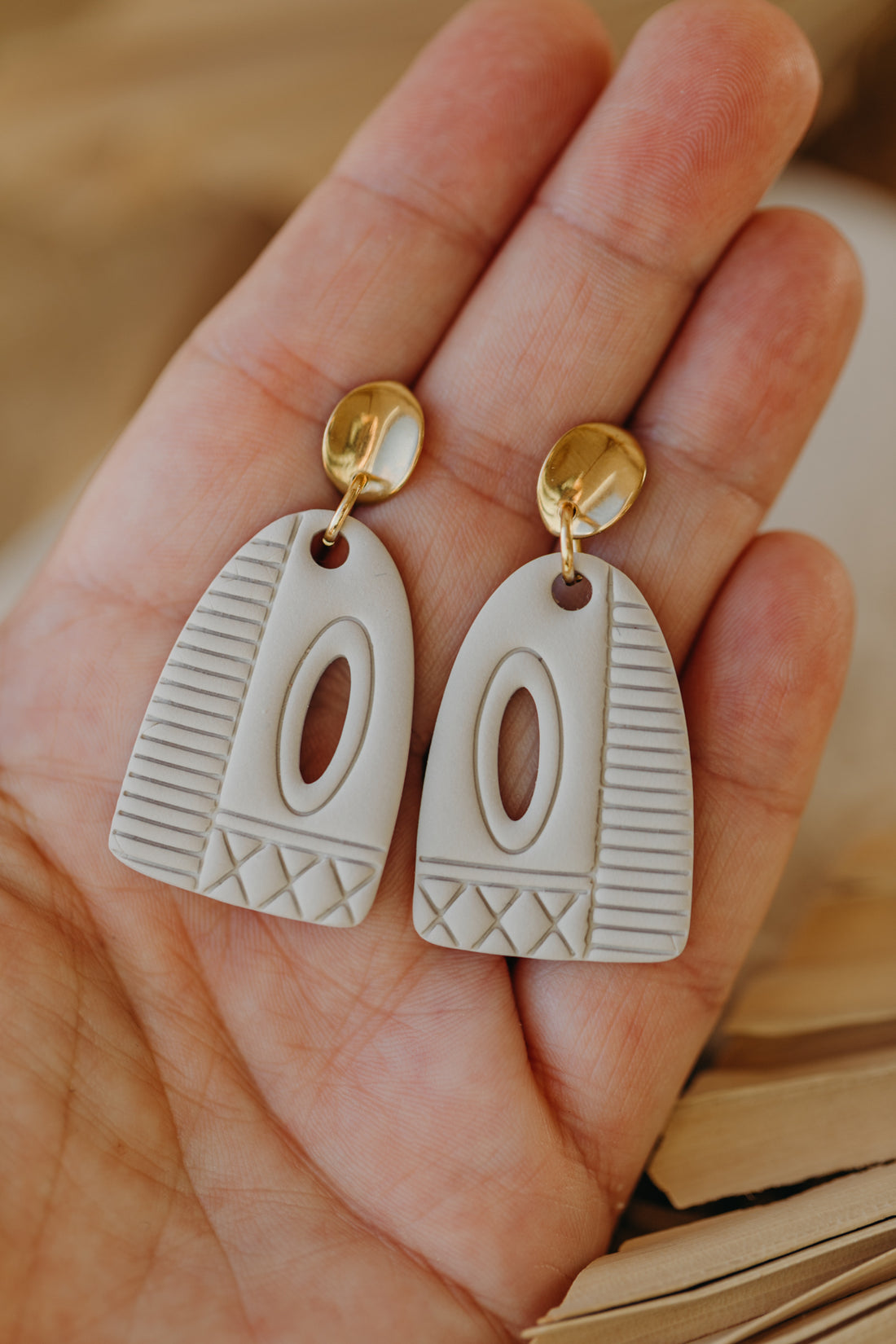 MOIRA - helle Boho Ohrringe