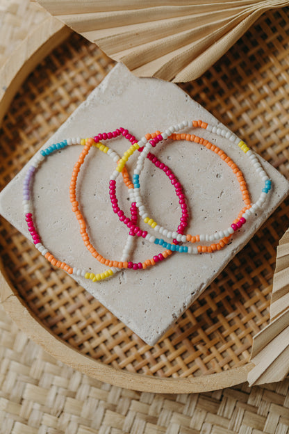 KAPSTADT - buntes Glasperlenarmband 004