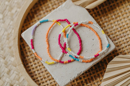 KAPSTADT - buntes Glasperlenarmband 004