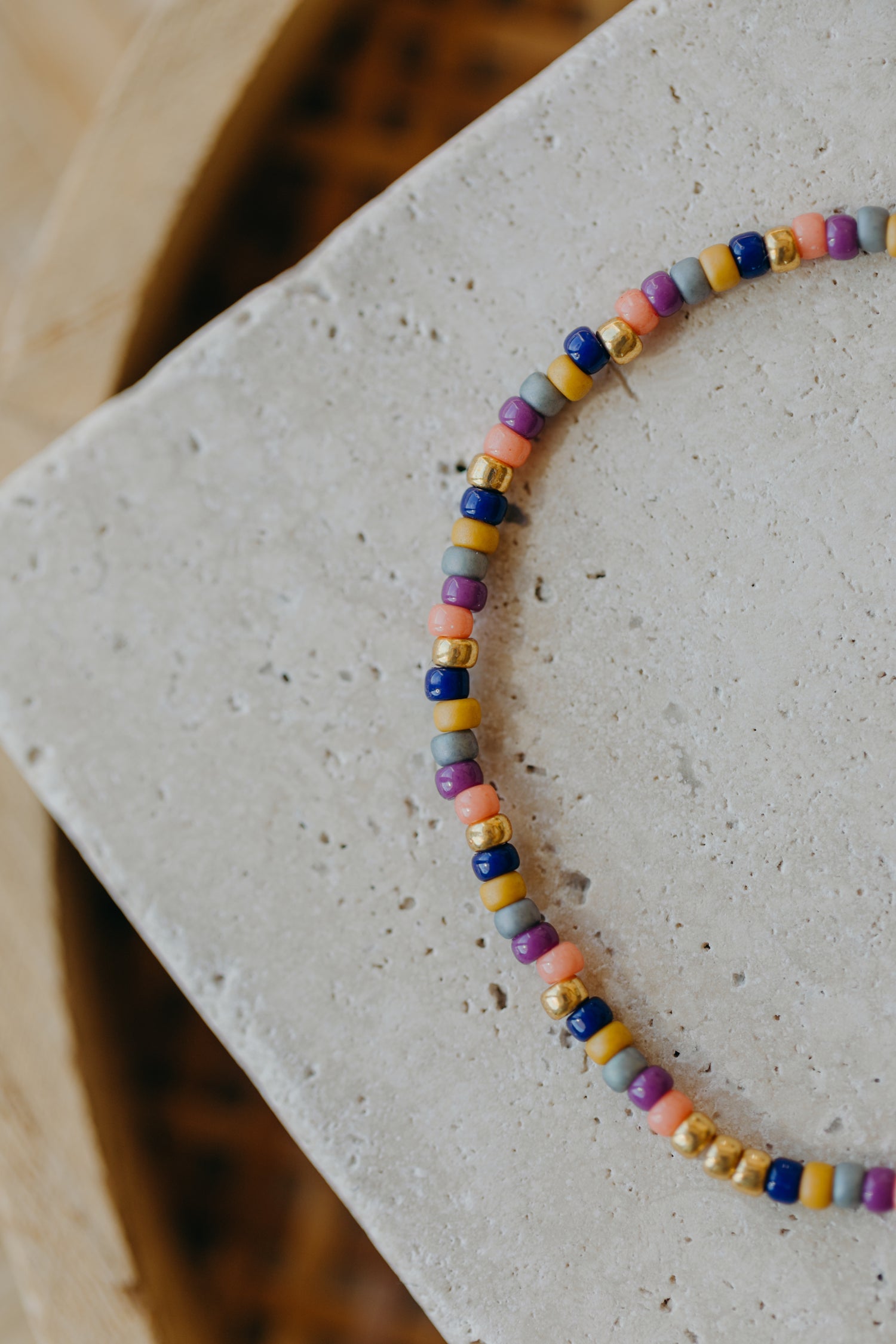BARCELONA - buntes Glasperlenarmband 002