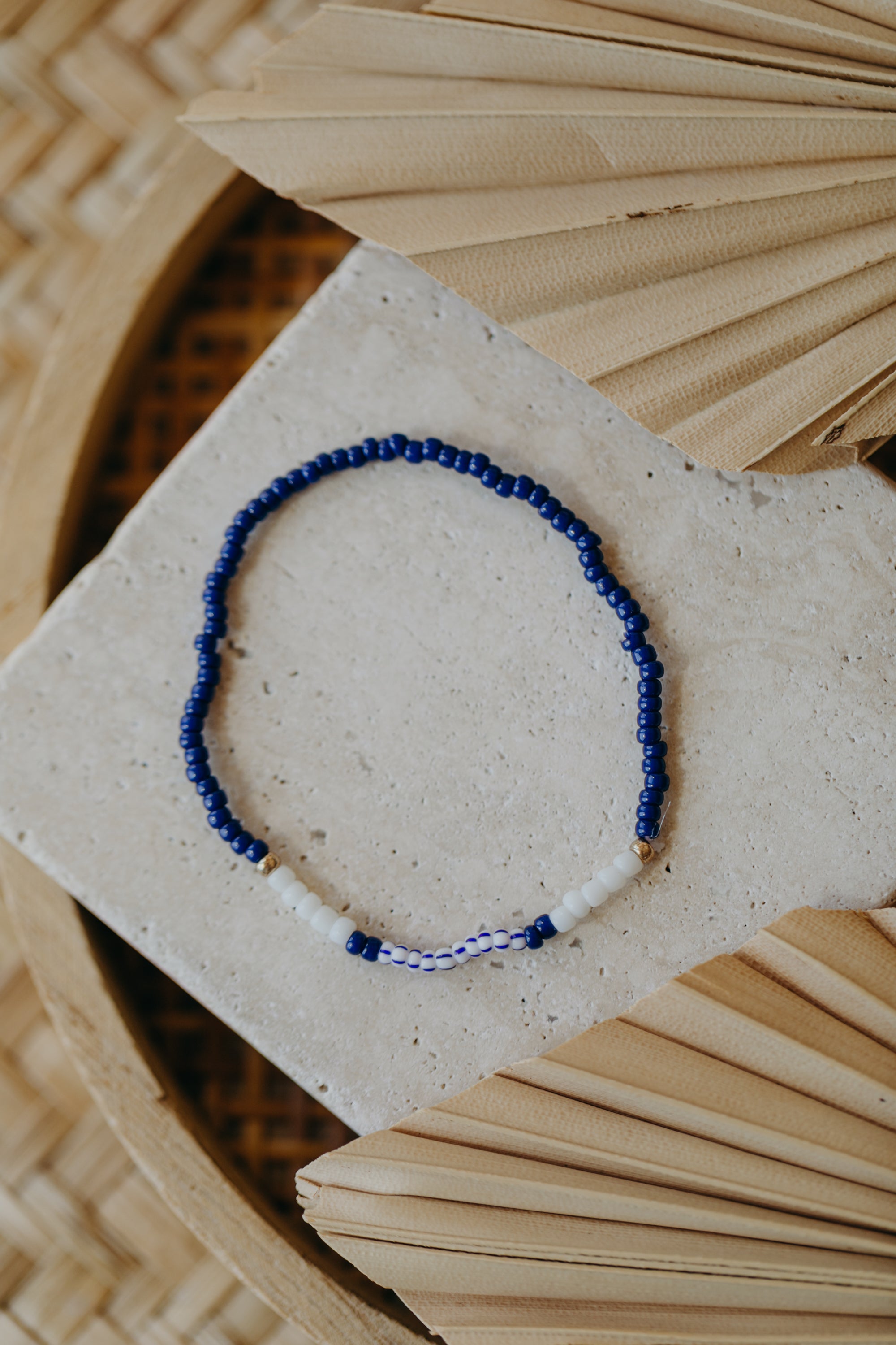 KORFU - buntes Glasperlenarmband 004