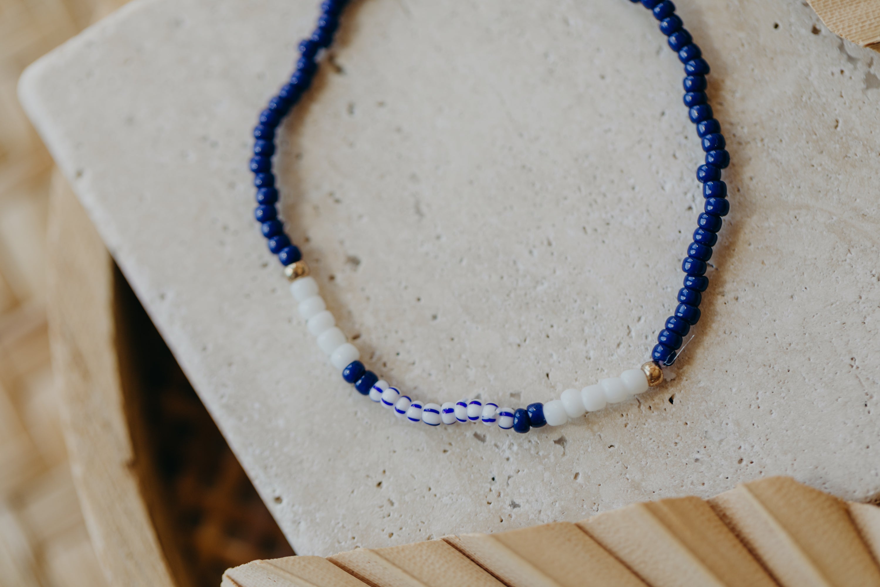 KORFU - buntes Glasperlenarmband 004