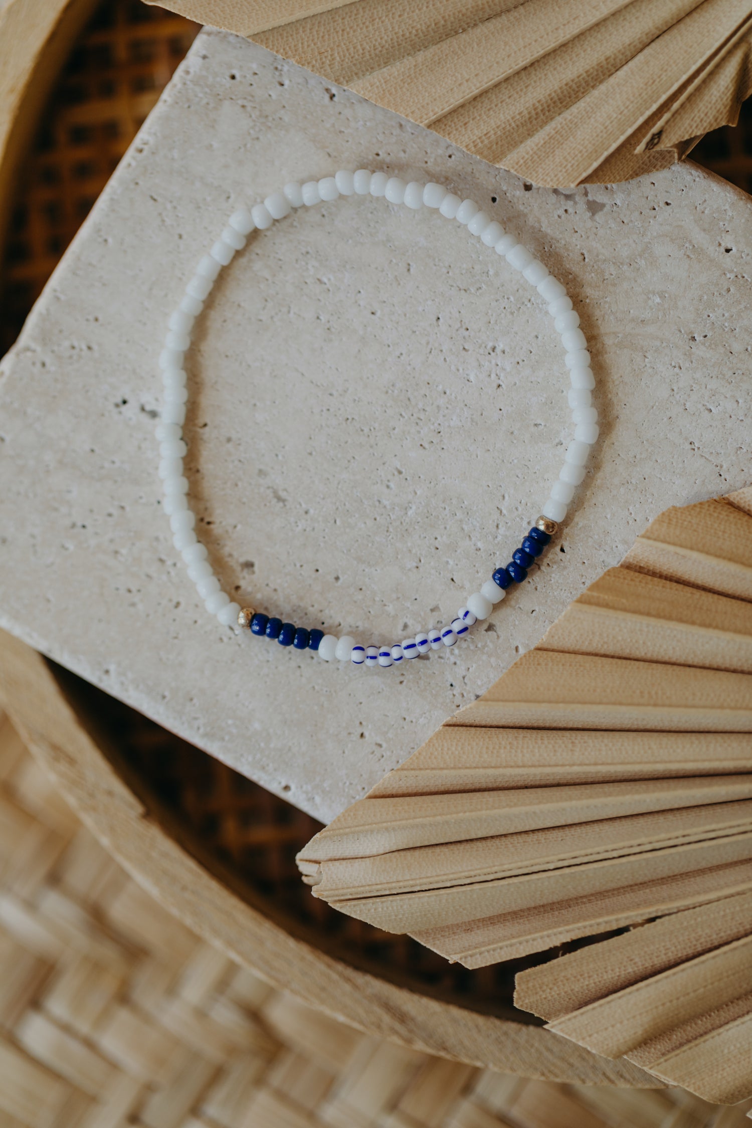 KORFU - buntes Glasperlenarmband 002