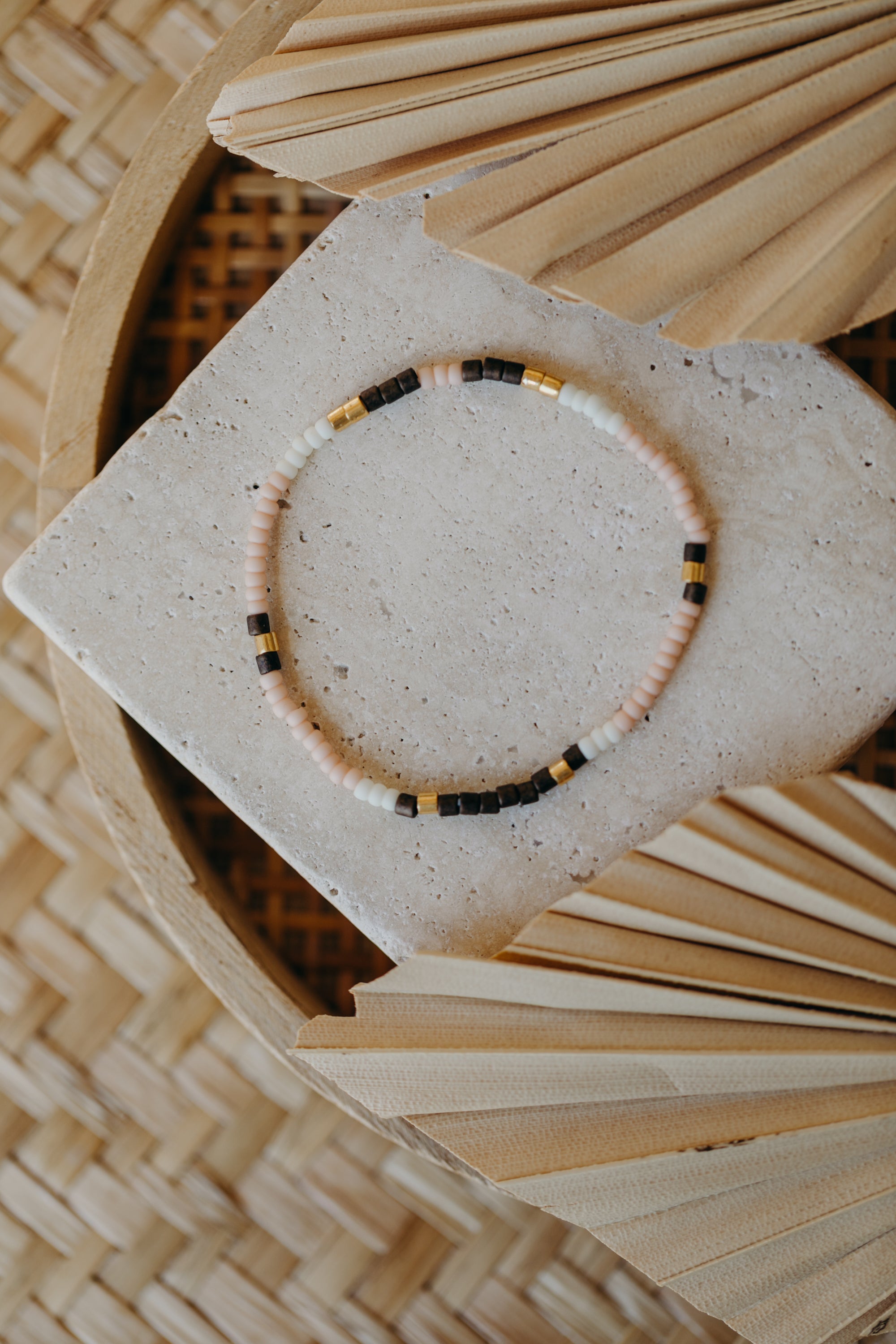 KRETA - buntes Glasperlenarmband 001