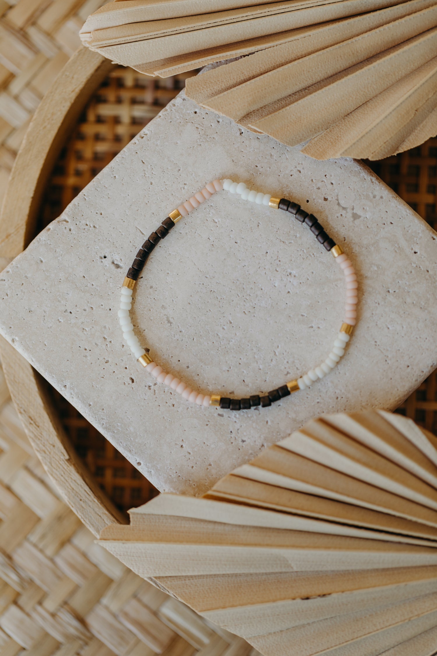 KRETA - buntes Glasperlenarmband 004