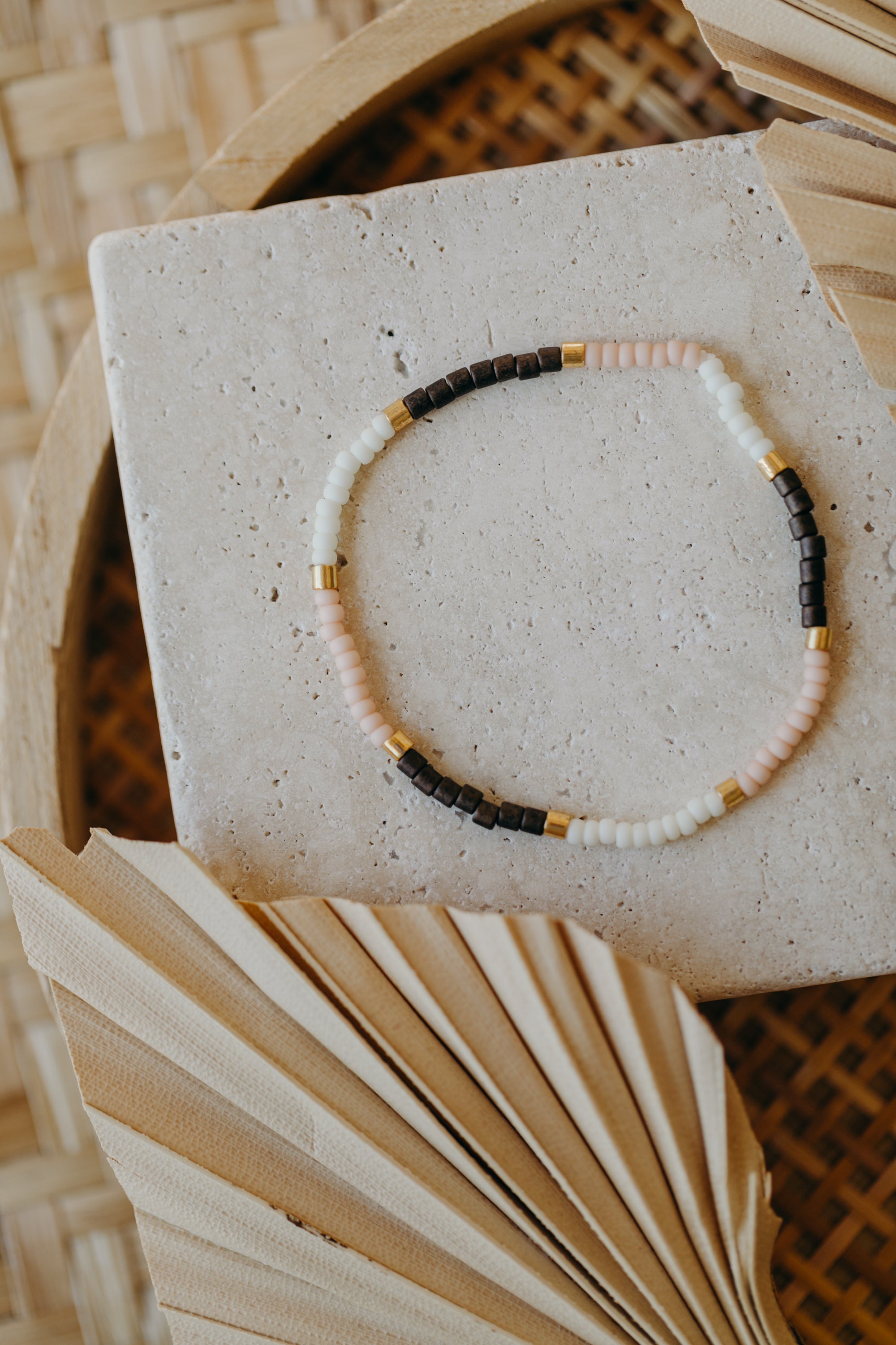 KRETA - buntes Glasperlenarmband 004