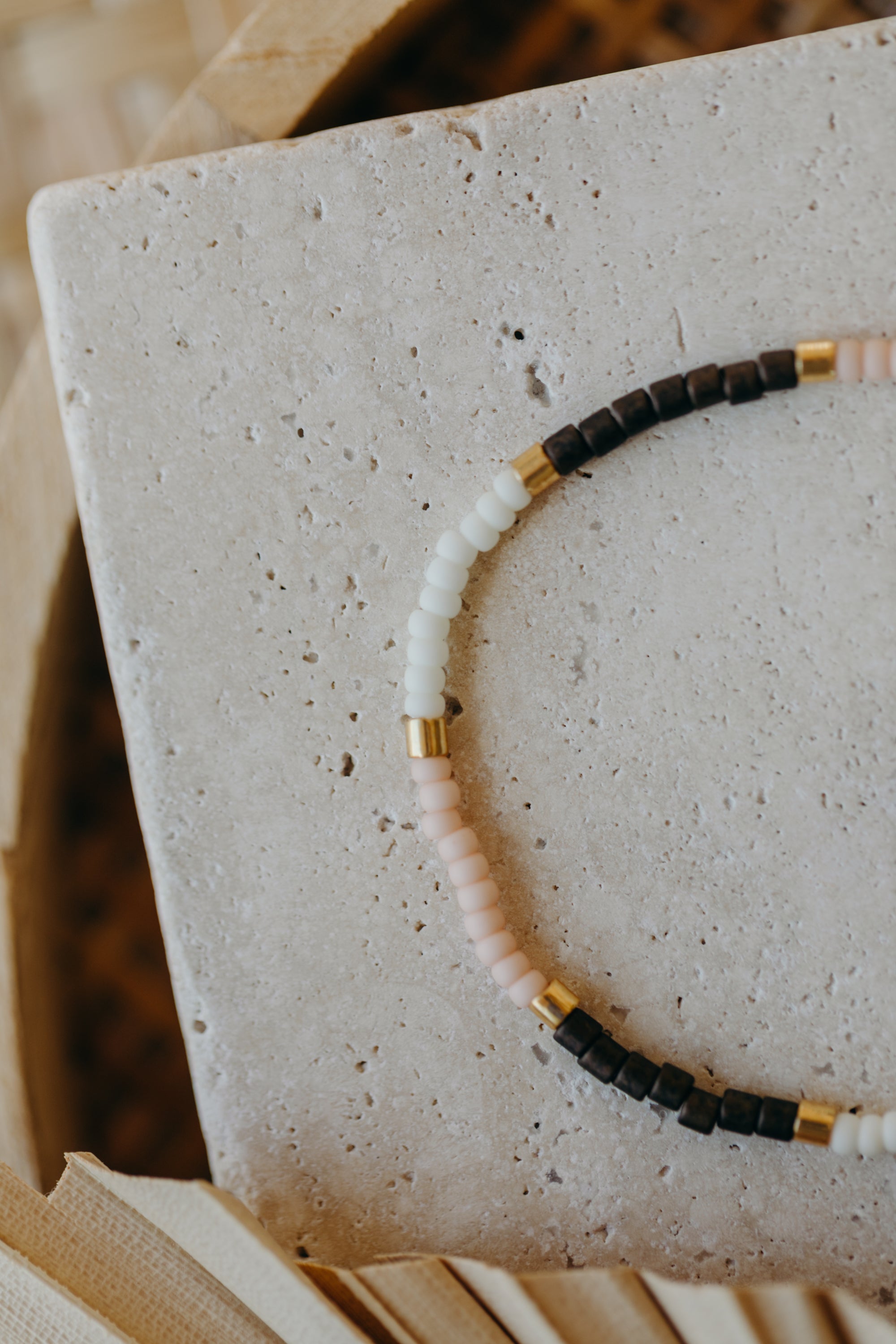 KRETA - buntes Glasperlenarmband 004