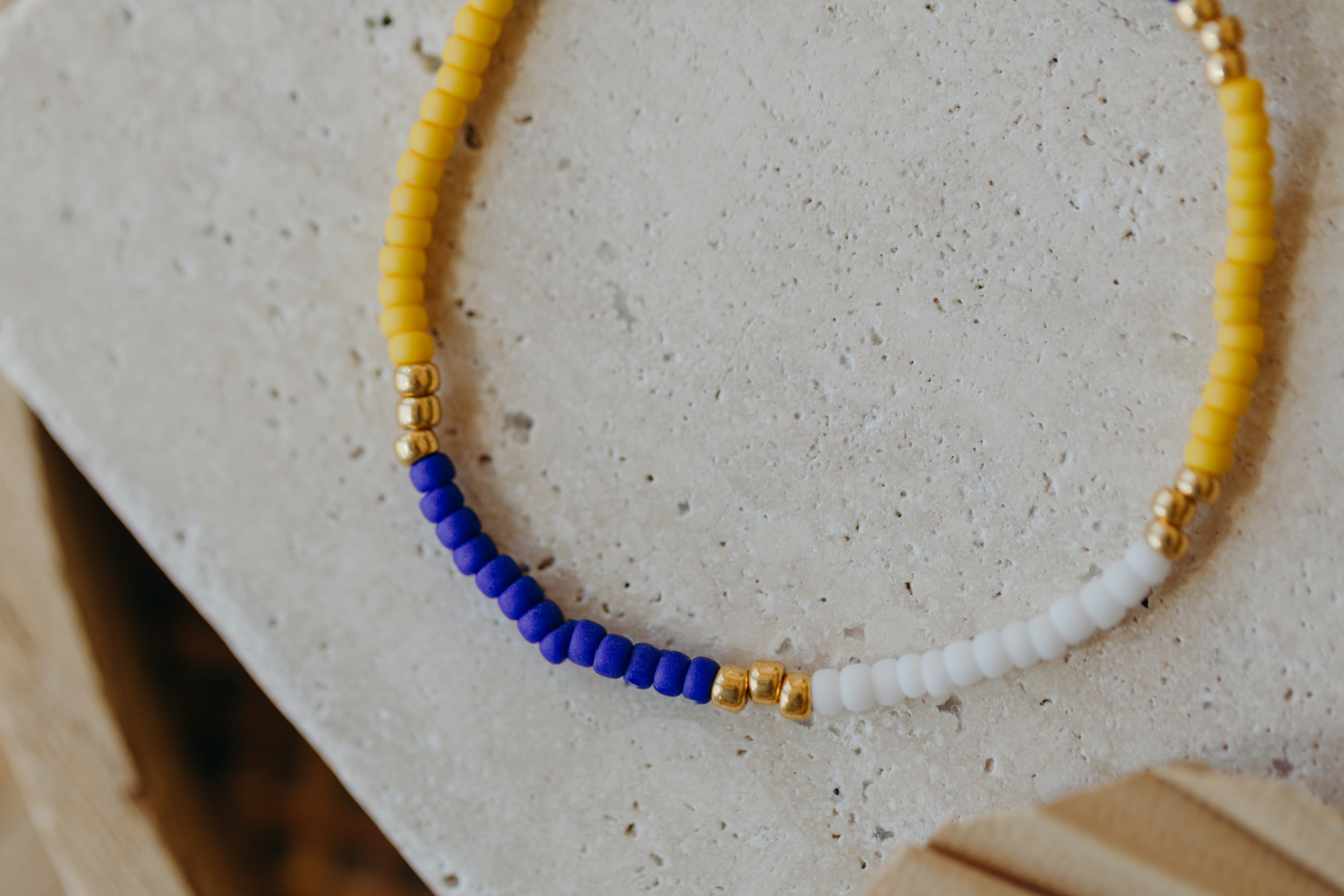 STOCKHOLM - buntes Glasperlenarmband 003