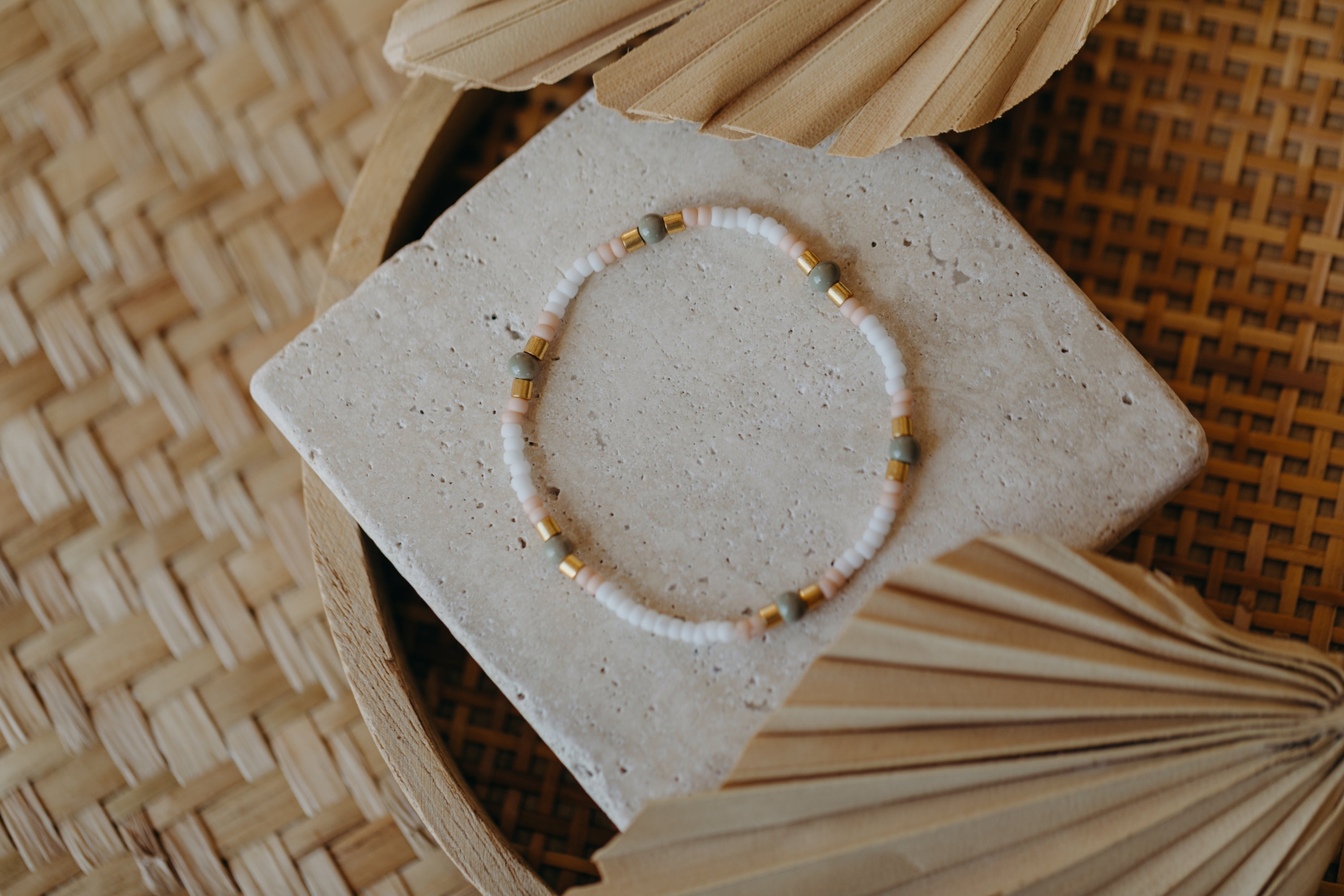 TARIFA - buntes Glasperlenarmband 004