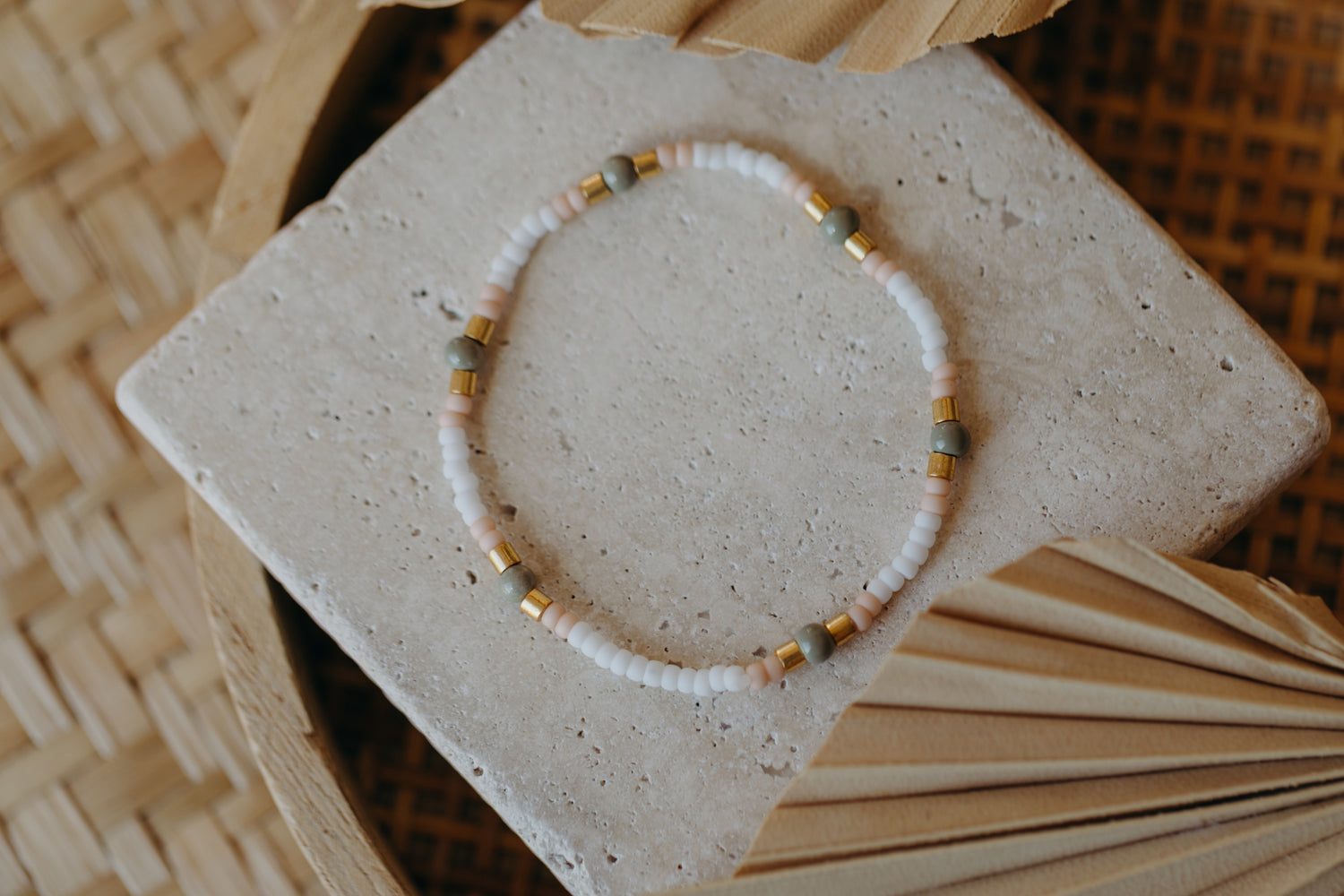 TARIFA - buntes Glasperlenarmband 004