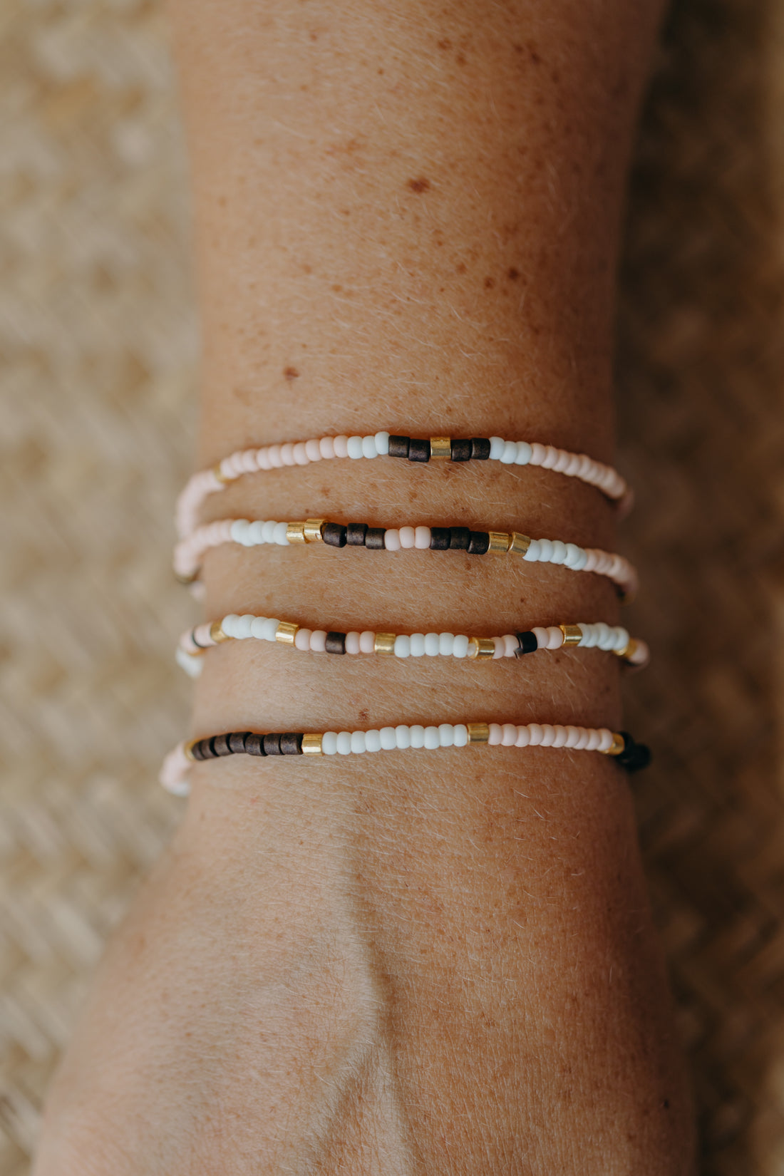 KRETA - buntes Glasperlenarmband 001