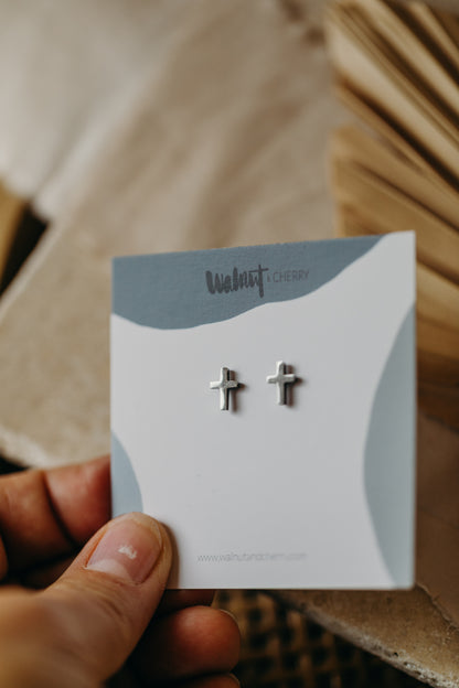 dotted circle earrings