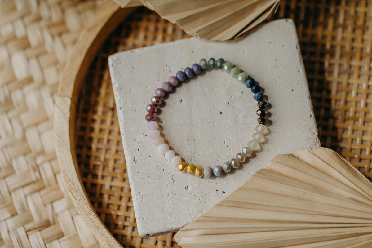 Buntes Perlenarmband 003