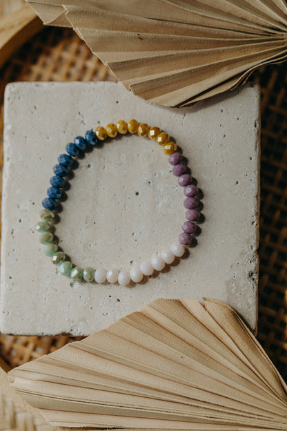 Buntes Perlenarmband 002