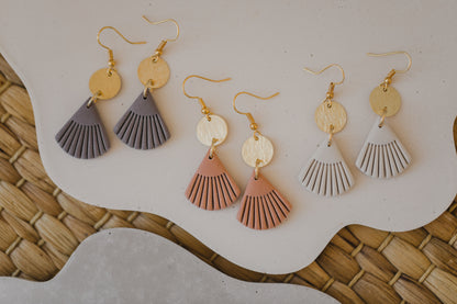 MARJA - small drop earrings gold