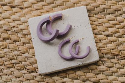 LORELEI - lila Polymer Ton Creole