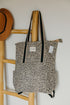 Beiger Leo Print Rucksack Shopper KOTO