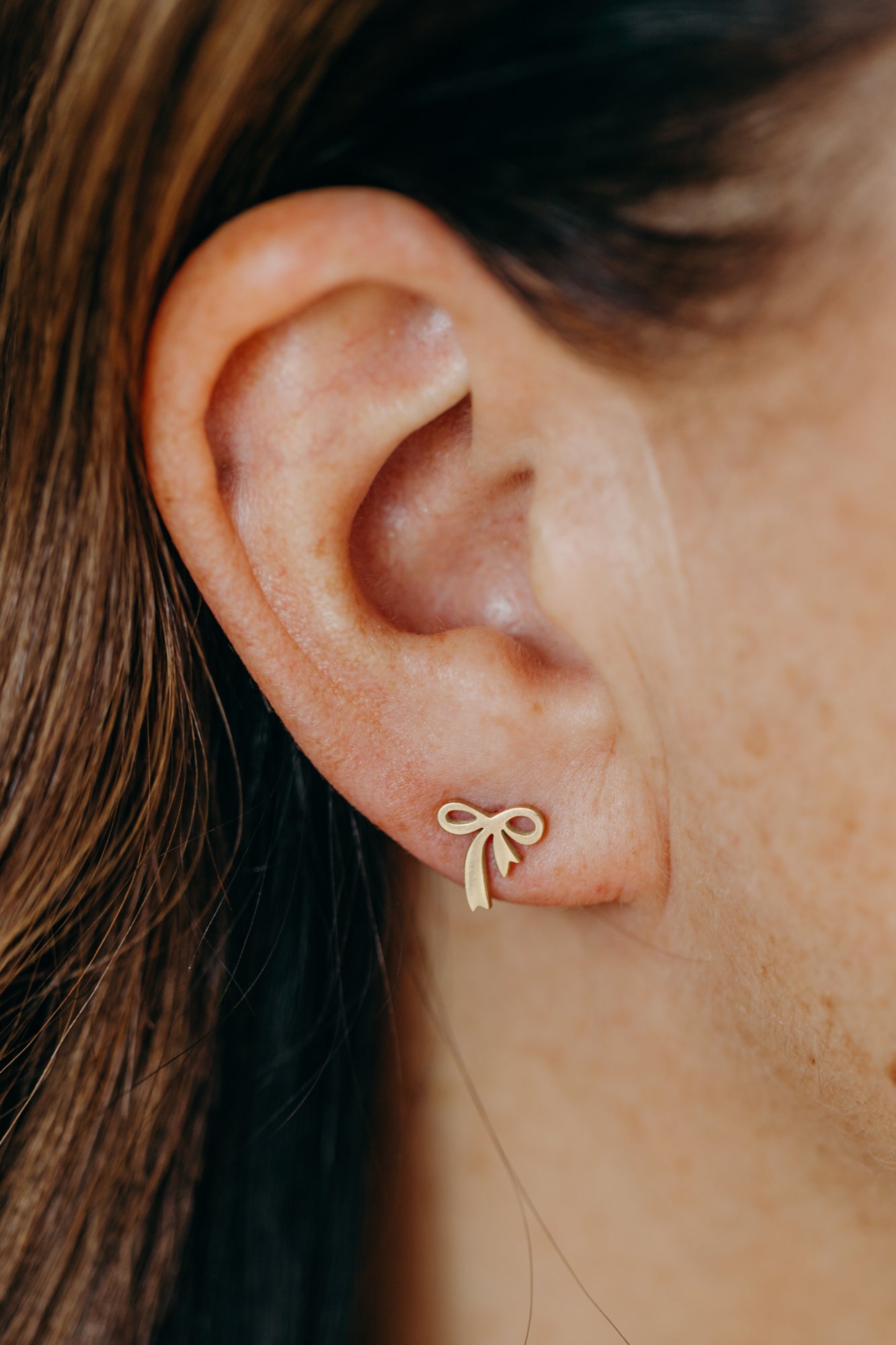 Kleine Bow Knot Ohrstecker
