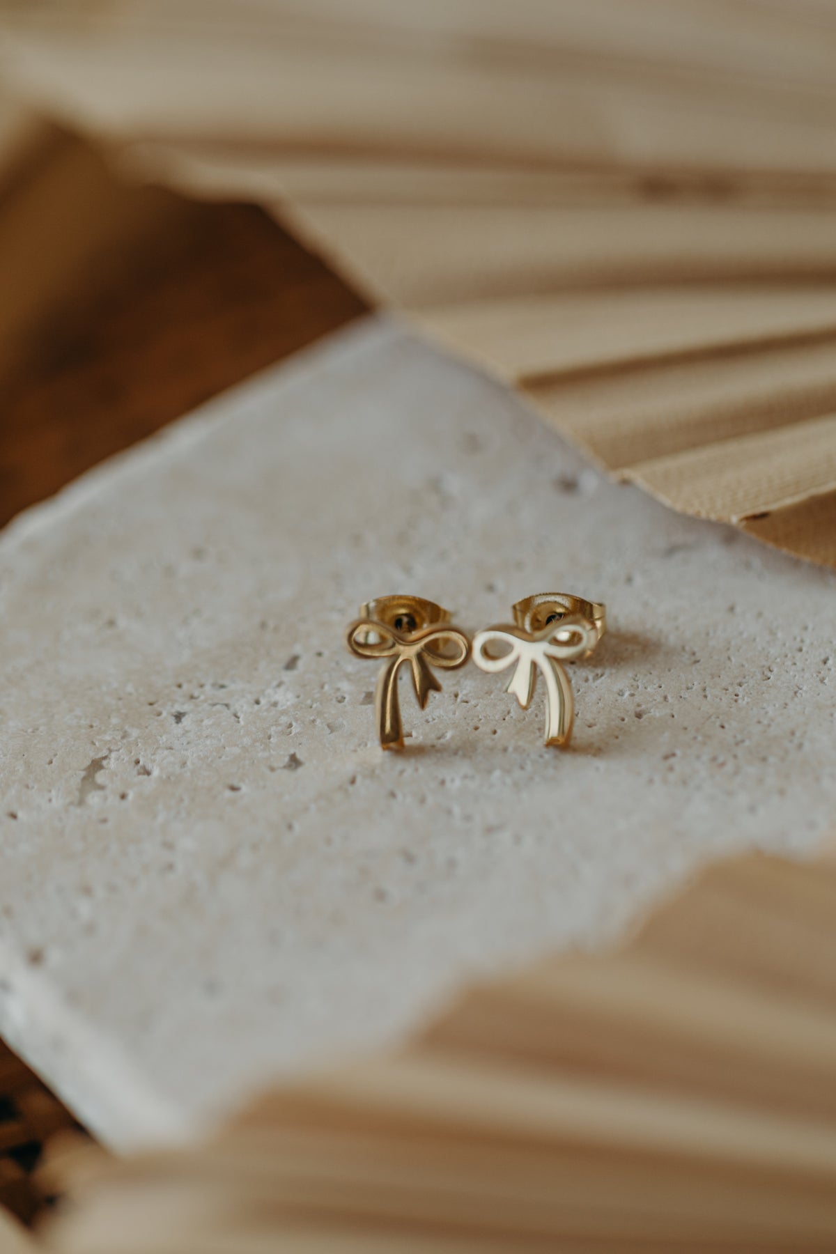 Kleine Bow Knot Ohrstecker