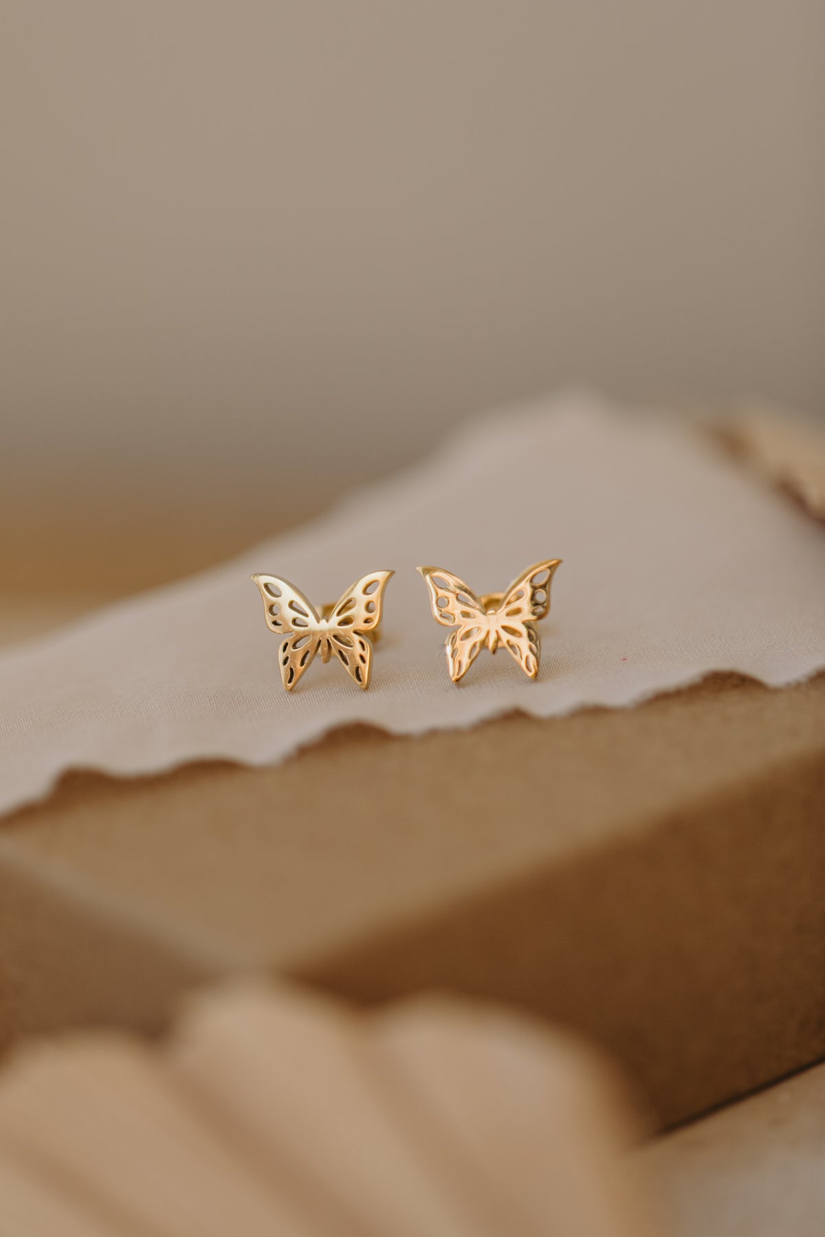 Ohrstecker Schmetterling