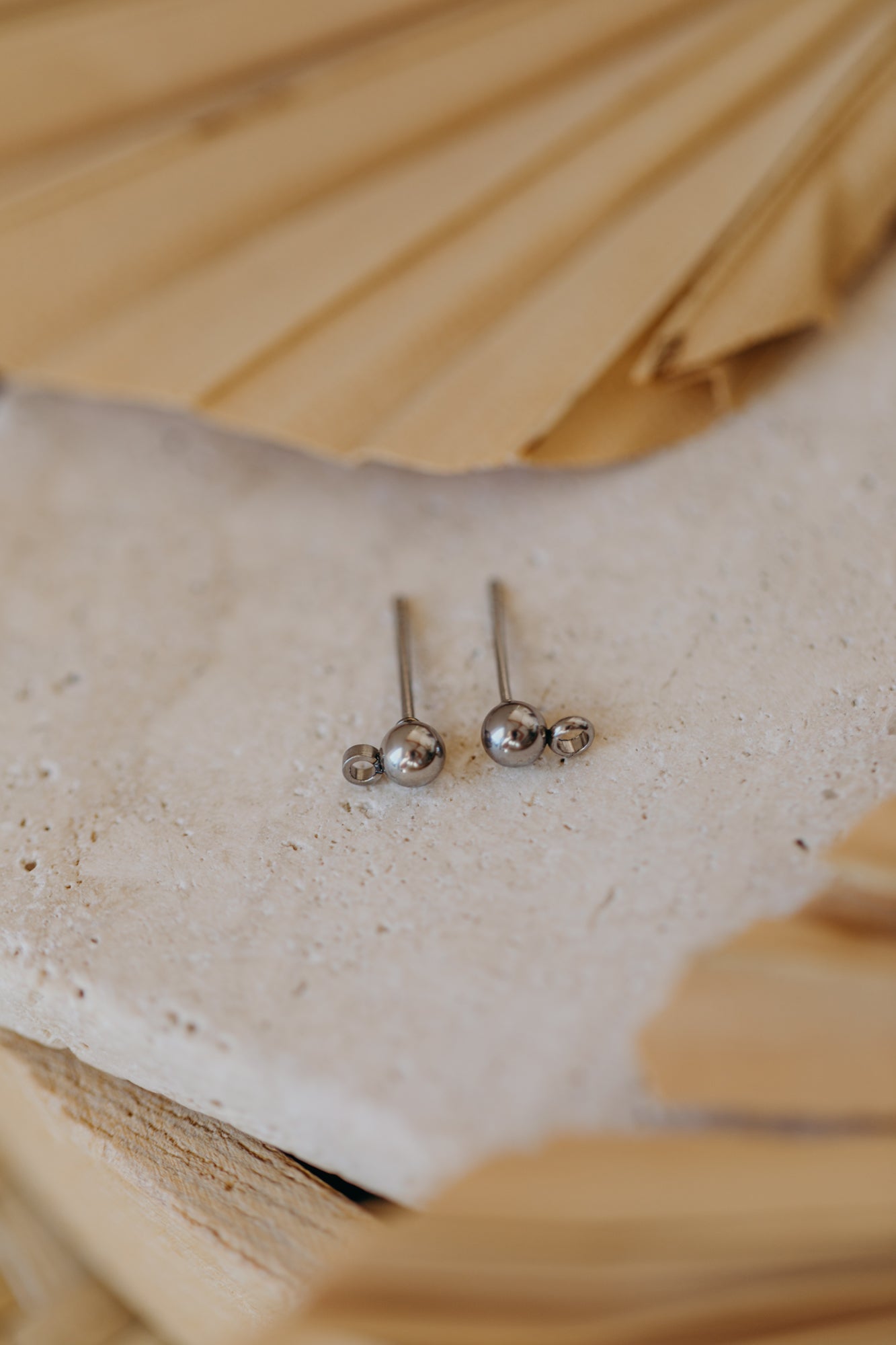 Kugelohrstecker aus Edelstahl (2 Stück)