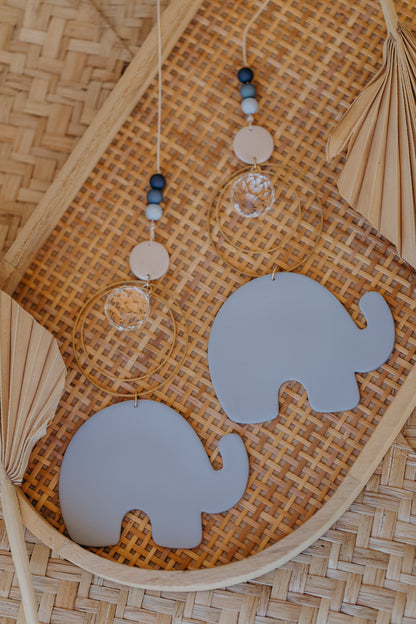 Sonnenfänger hellblauer Elefant