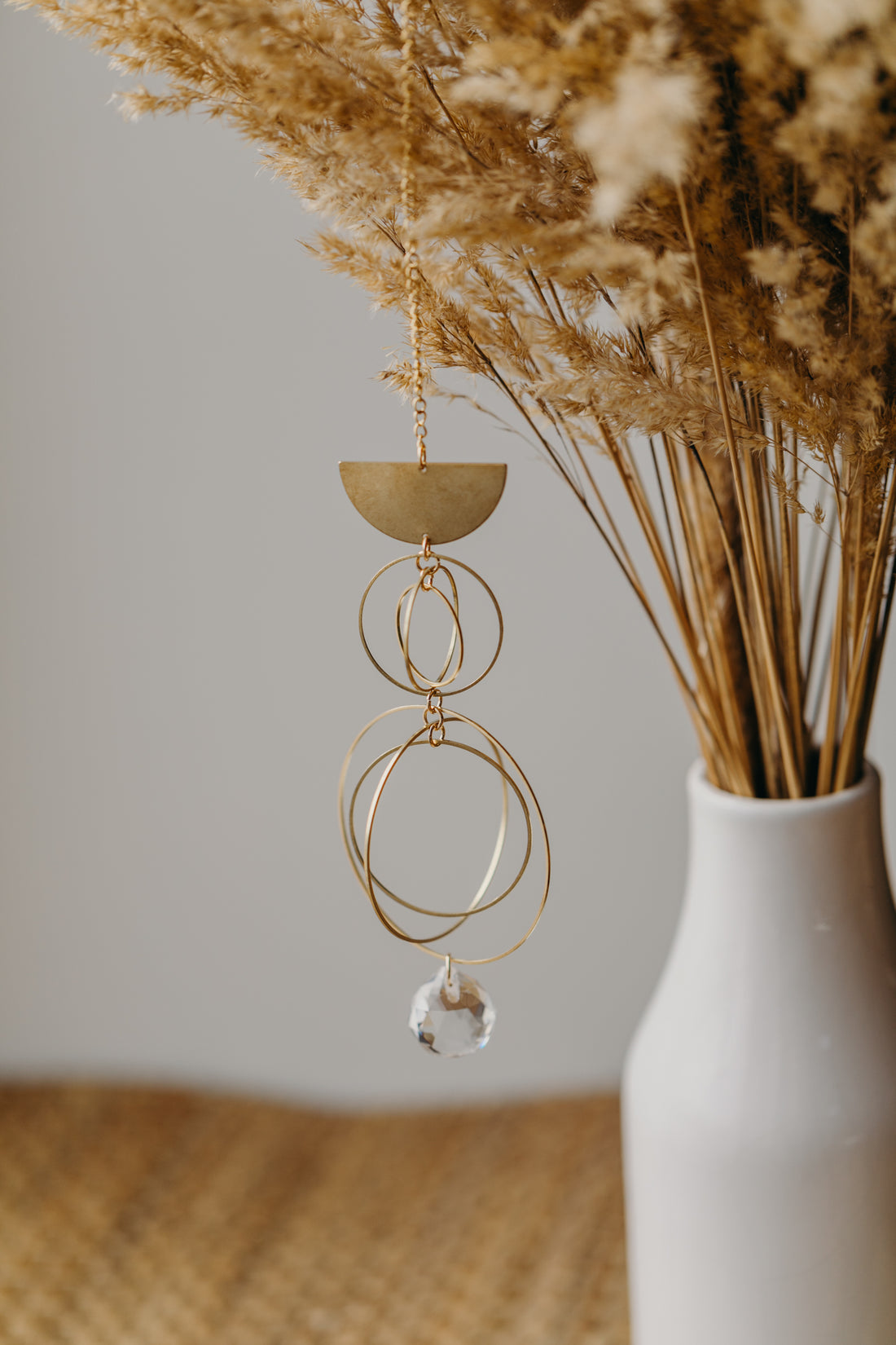 Suncatcher semicircle and circles