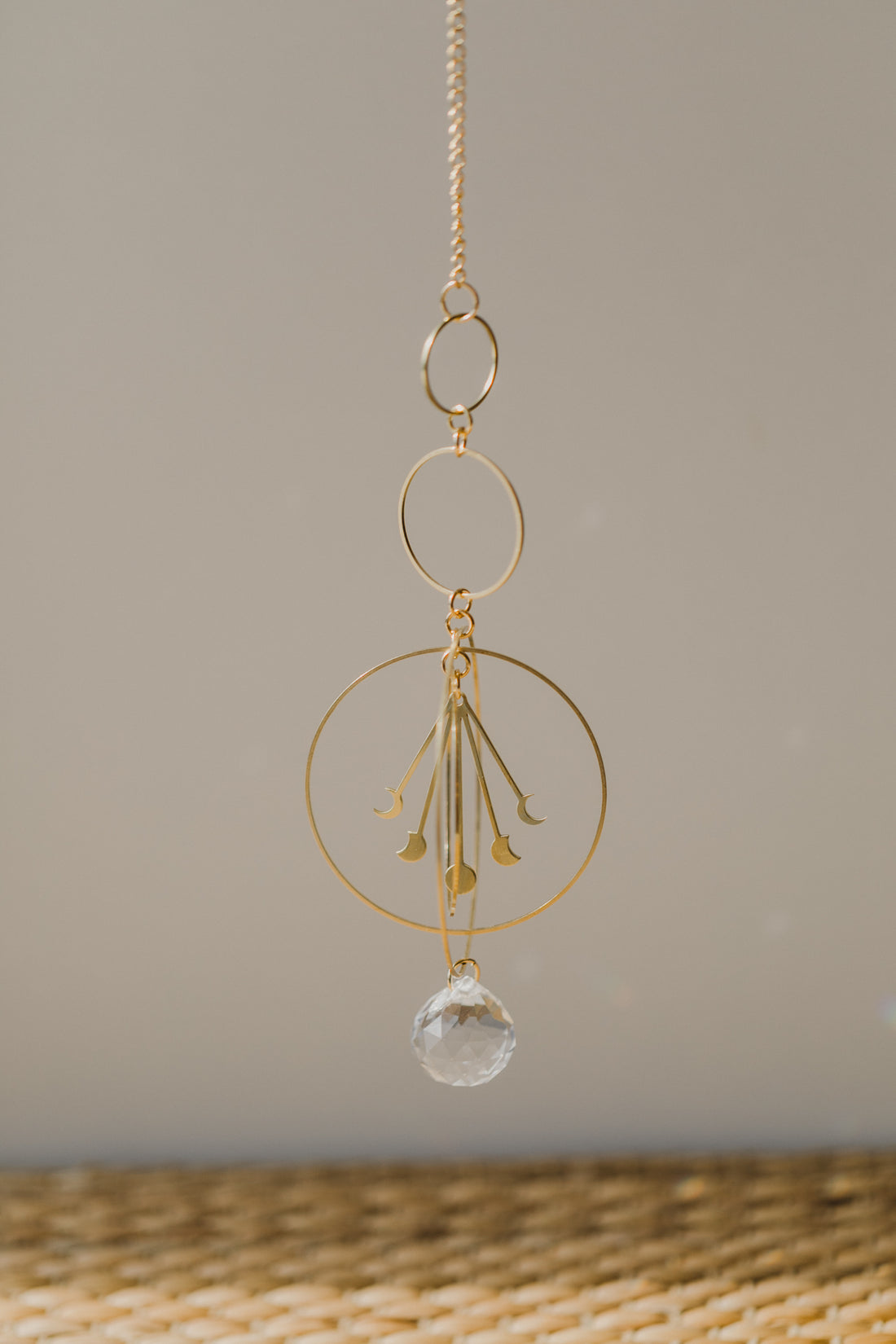 Suncatcher Moon Phases Fan