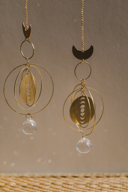 Suncatcher Moon Phases Round