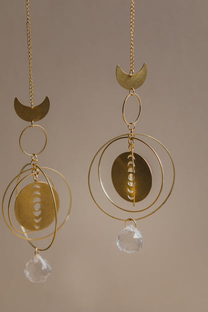 Suncatcher Moon Phases Round