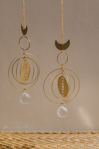 Suncatcher Moon Phases Round