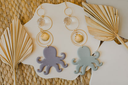 Sonnenfänger Oktopus, lila oder mint