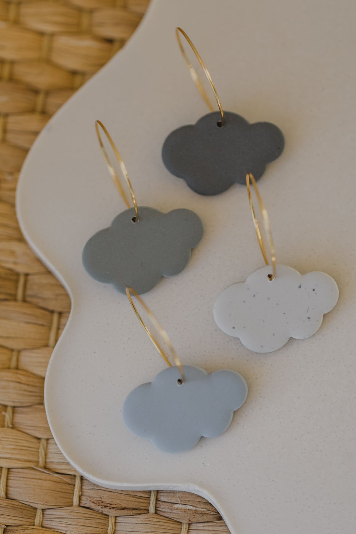NEBULA - Creole mit Wolke aus Polymer Ton in verschiedenen Farben