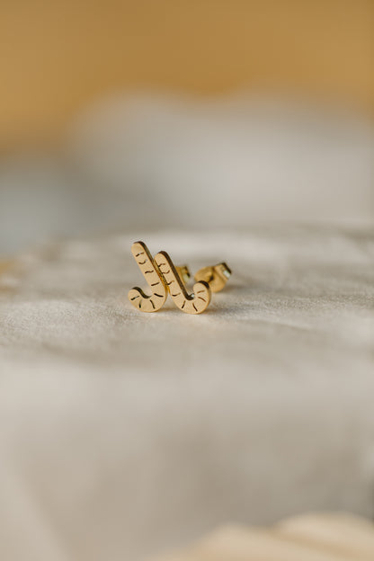 Ohrstecker Zuckerstange - Candy Cane