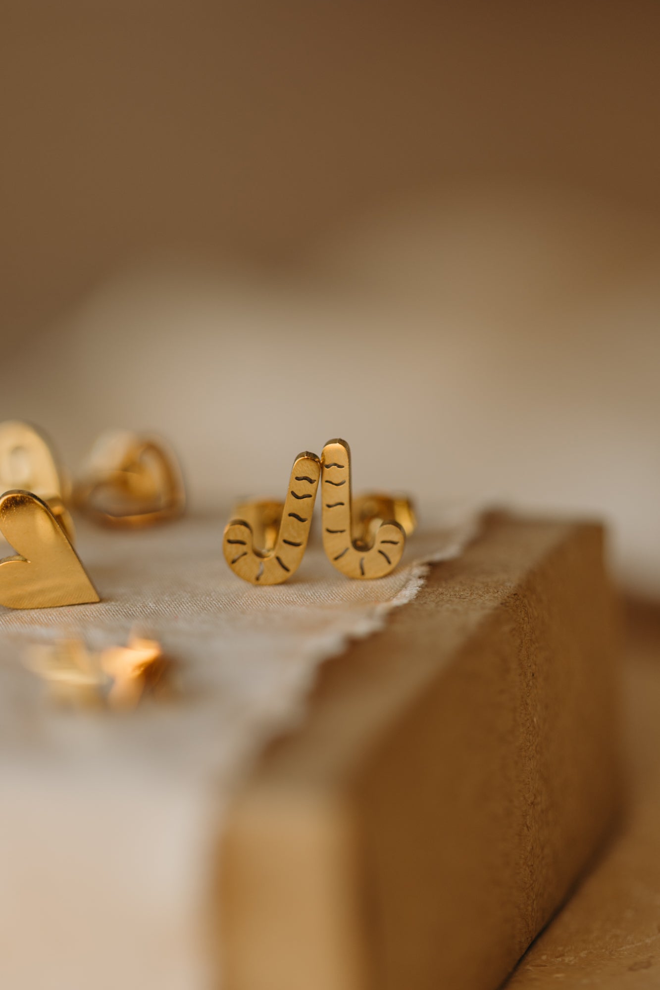 Ohrstecker Zuckerstange - Candy Cane